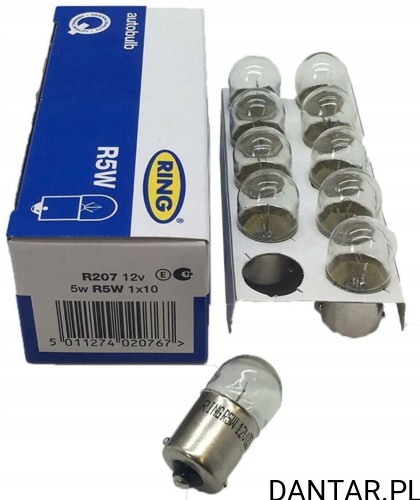 Żarówka R5W R207 Ring a1/10