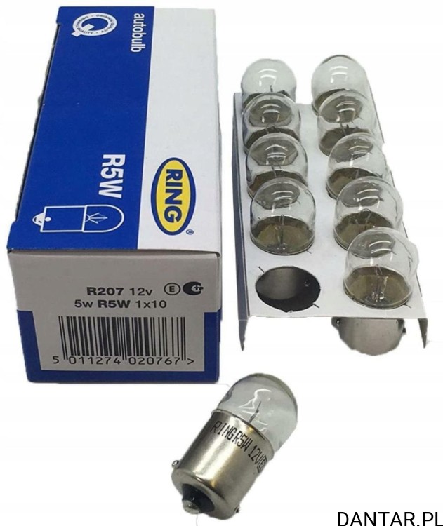 Żarówka R5W R207 Ring a1/10