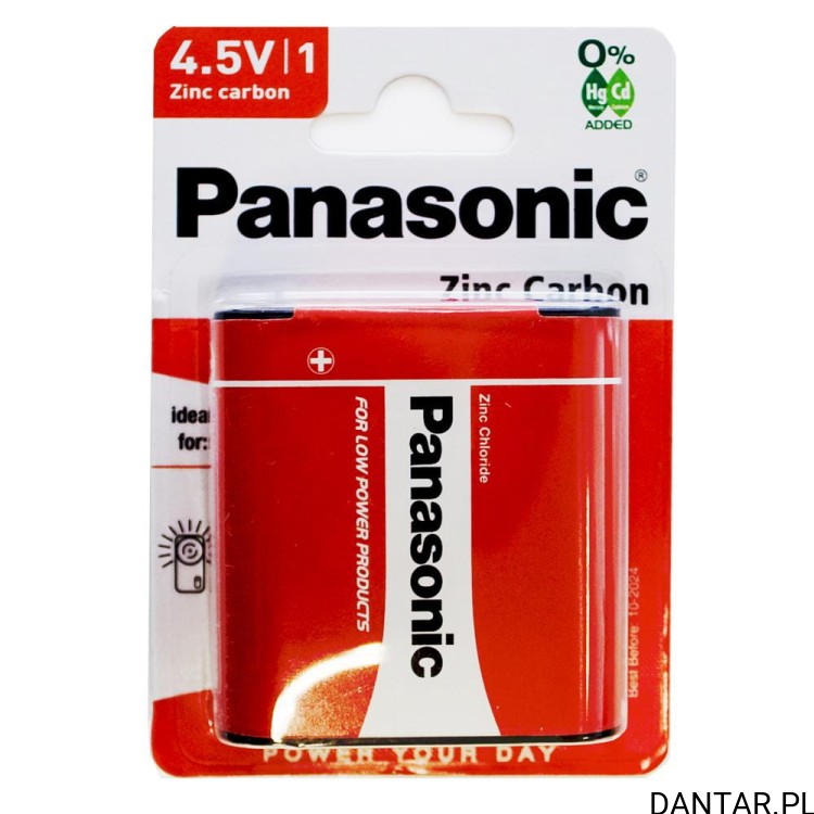 Bateria panasonic płaska 3R12
