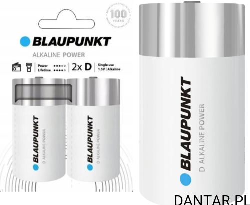 Bateria Blaupunkt LR20 alkaline power a2/12