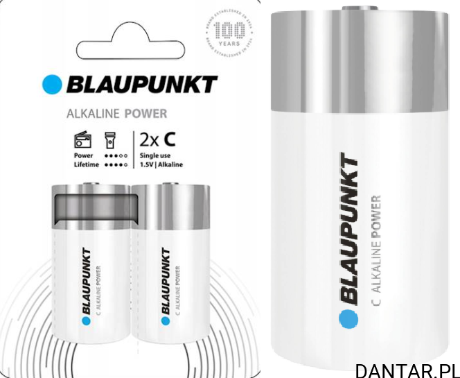 Bateria Blaupunkt LR14 alkaline power a1/2/24