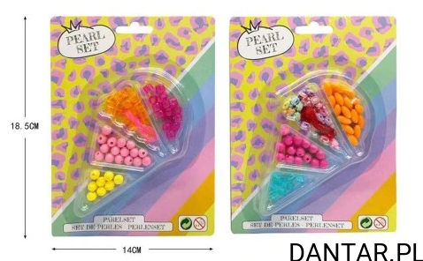 Zestaw koralików lody