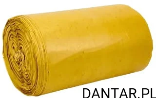 Worki 240l na śmieci żółty LD ECO a10/20