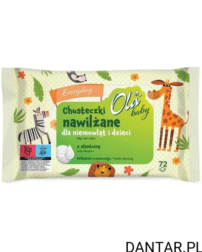 Chusteczki nawilżające dla dzieci Ola a72/14