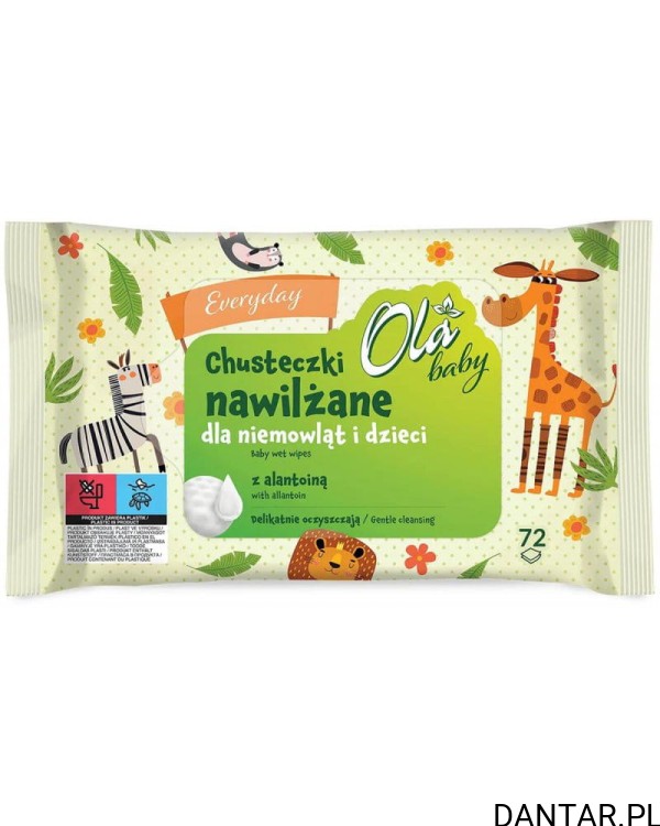 Chusteczki nawilżające dla dzieci Ola a72/14