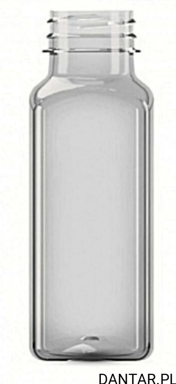 Butelka cateringowa kwadratowa 250ml r-pet a200