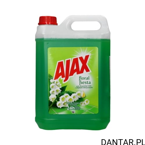 Ajax płyn do podłóg 5l konwalia a1/2
