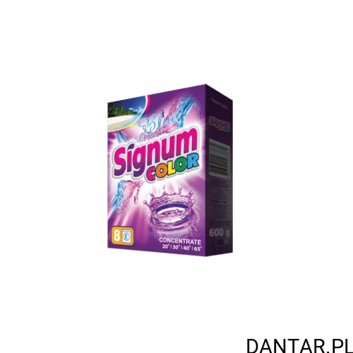 Proszek do prania Signum kolor 600g kartonik a1/6