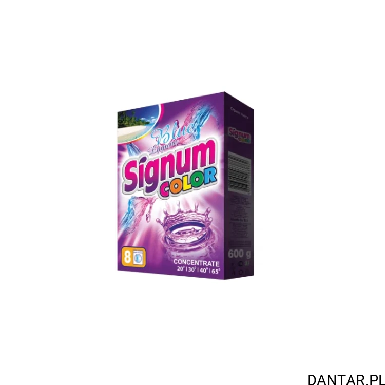 Proszek do prania Signum kolor 600g kartonik a1/6