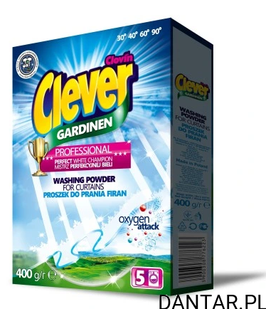 Proszek do prania firanek Clovin 400g