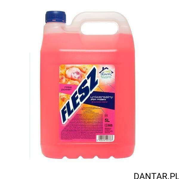 Flesz płyn uniwersalny 5L rose power