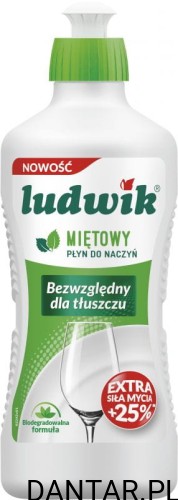 Ludwik 450g płyn do naczyń  mięta a1/20