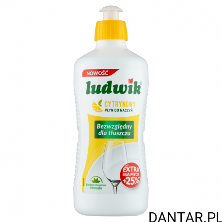Ludwik 450g płyn do naczyń cytryna  a1/20