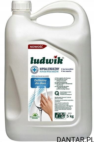 Ludwik 5L płyn do naczyn hipoalergiczny  a1