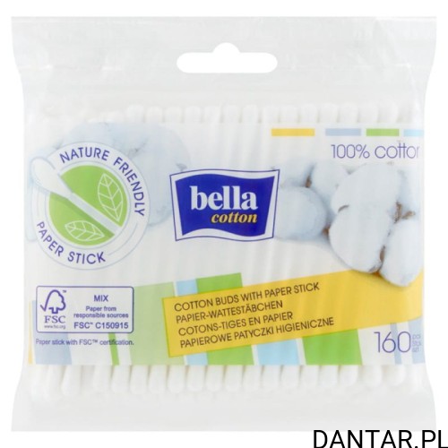 Patyczki kosmetyczne BELLA folia a160
