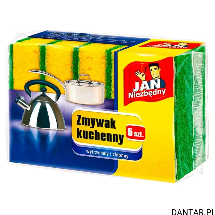 Zmywak do naczyń 5szt Jan Niezbędny  a1/24