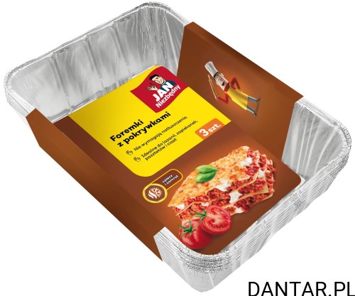 Foremka aluminiowa z pokrywkami Jan Niezbędny a3/10