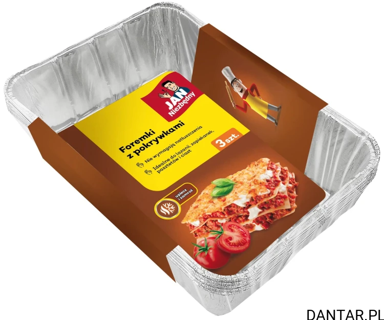 Foremka aluminiowa z pokrywkami Jan Niezbędny a3/10