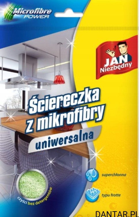 Ścierka z mikrofibry uniwersalna Jan Niezbędny a1/12