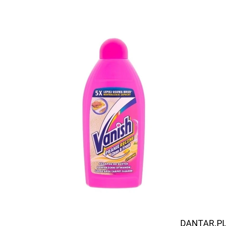 Vanish 500ml do ręcznego prania dywanów cytryna 