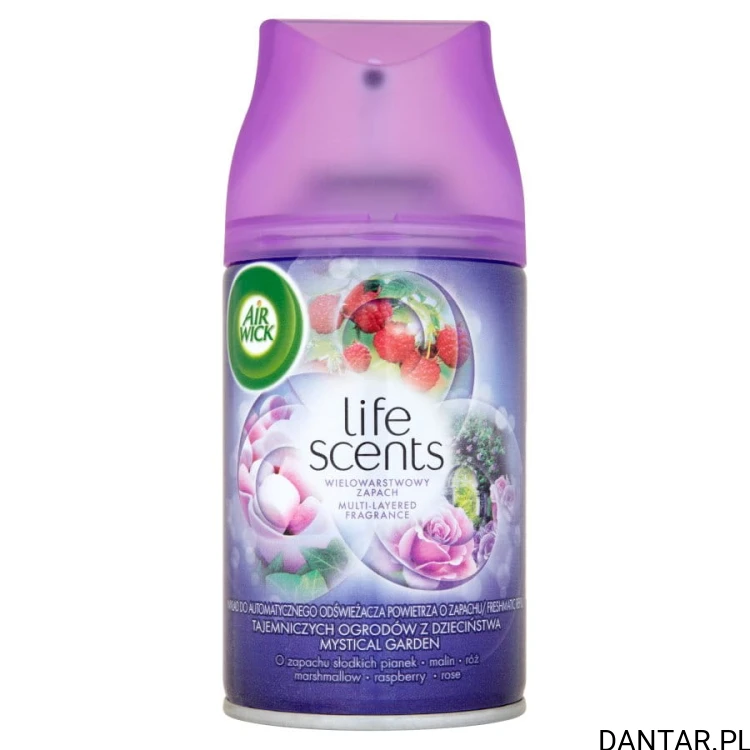 Air wick odświeżacz zapas 250ml róża/malina a1/6