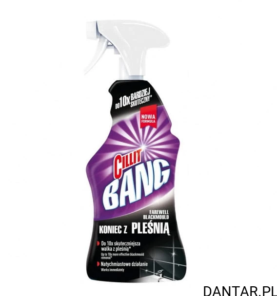 Cillit  Bang płyn spray do pleśni i trudnych zabrudzeń czarny 750ml a1/6