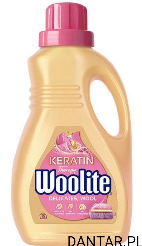 Płyn do prania 900ml Woolite delicate z keratyną 