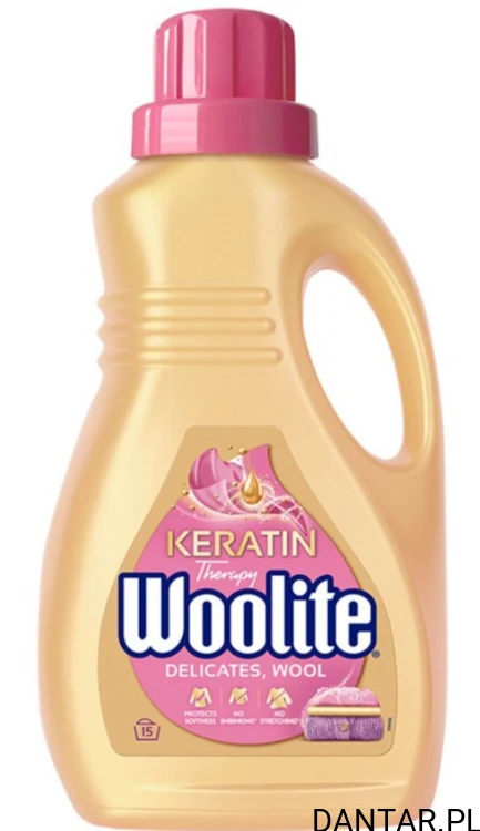 Płyn do prania 900ml Woolite delicate z keratyną 