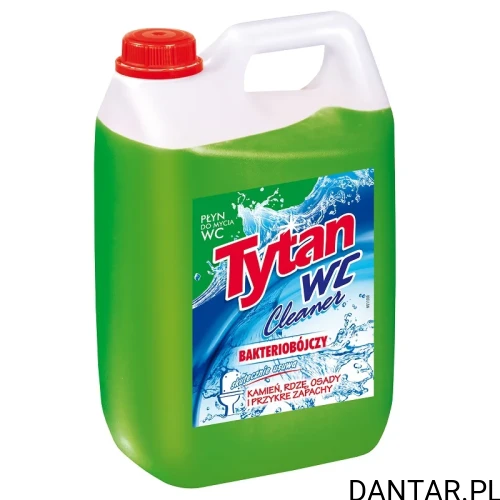 Tytan płyn do wc 5kg zielony