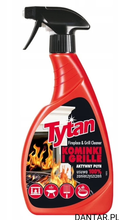 Spray do czyszczenia grili i kominków 500g Tytan a1/12