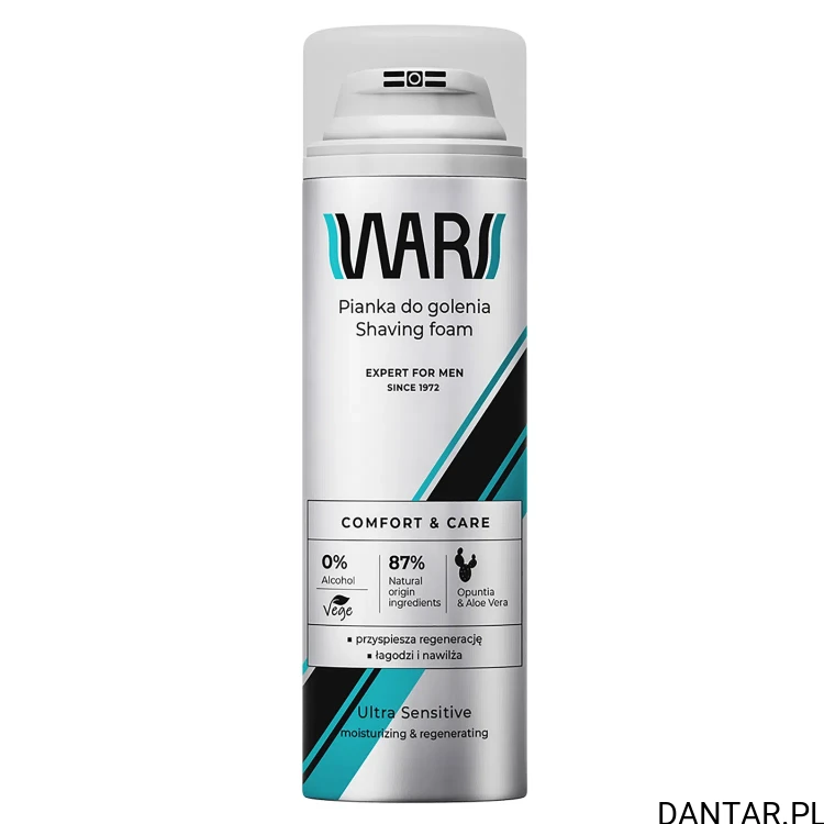 Wars pianka do golenia aloe vera 200ml 