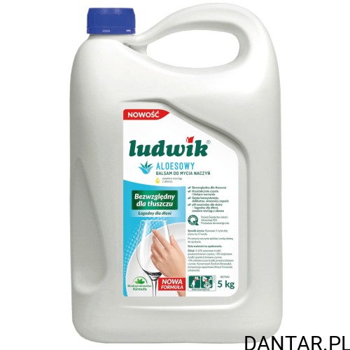 Ludwik 5L płyn do naczyń balsam aloes