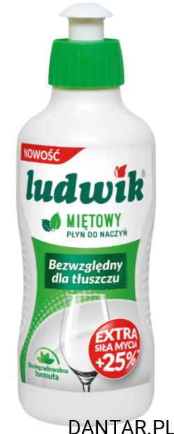 Ludwik płyn do naczyń 250g mięta a1/30