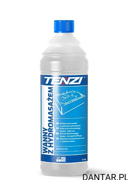 Tenzi 1l płyn do mycia jacuzzi i wanien z hydromasażem a1/12