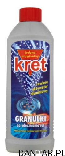 Kret 560g udrażniacz do rur granulki  a1/12 