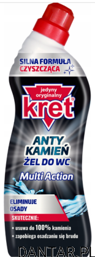 Kret 750g żel do wc Multi action  a1/12