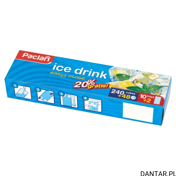 Woreczki do lodu Paclan 240+20%