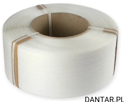 Taśma spinajaca biała PP 12/055/3000