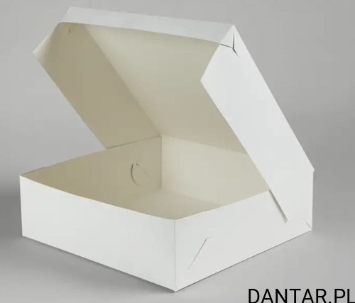 Karton 30x30x11 na tort biały T44-275 a1/25