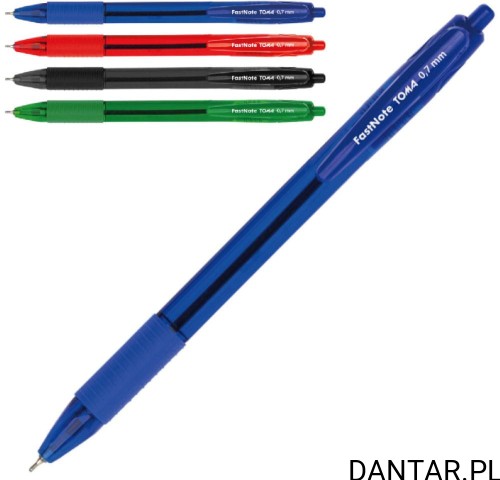 Długopis 0,7mm niebieski FastNote Toma a1/12
