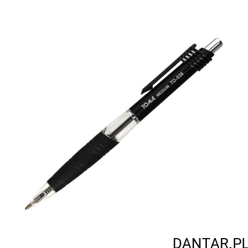 Długopis medium automat czarny TO-038 Toma a1/20 