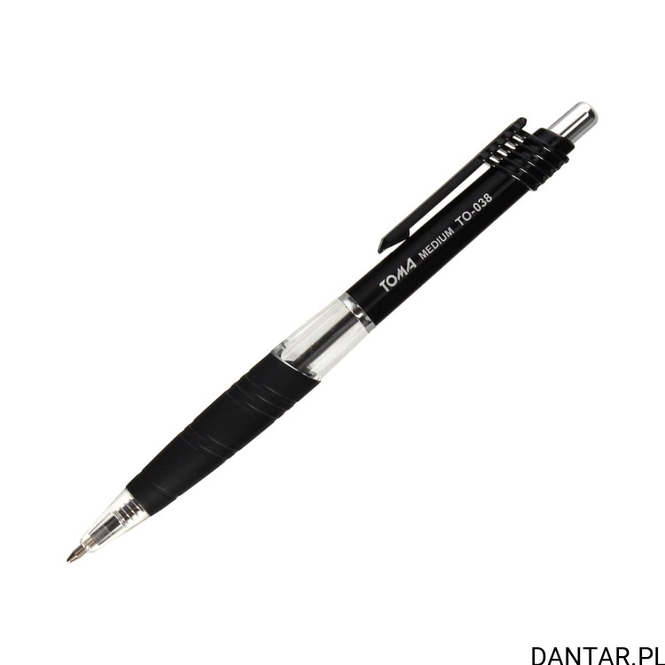 Długopis medium automat czarny TO-038 Toma a1/20 