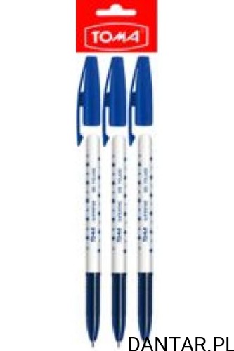 Długopis s-fine niebieski TO-059 Toma a3