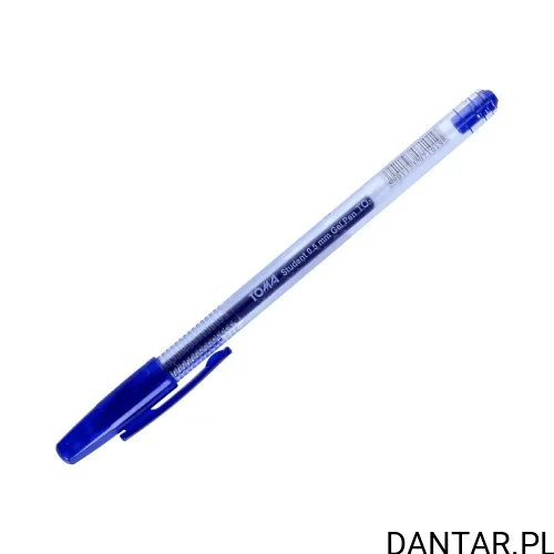 Długopis żelowy 0,5 student niebieski TO-071 Toma a1/20