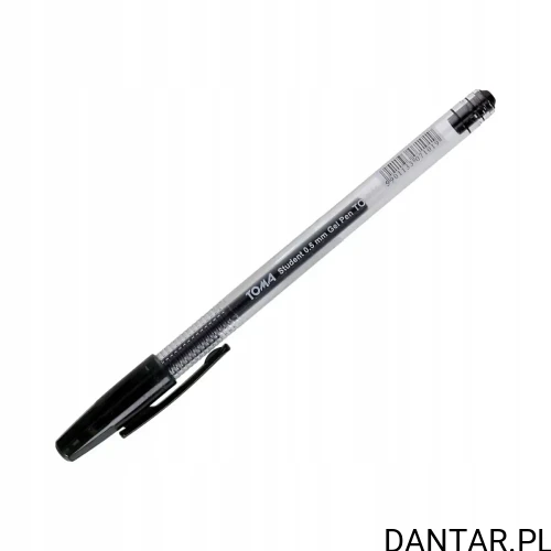Długopis żelowy 0,5 student czarny TO-071 Toma a1/20