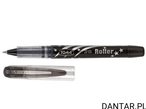 Długopis roller 0,5mm czarny TO-075 Toma  a1/24