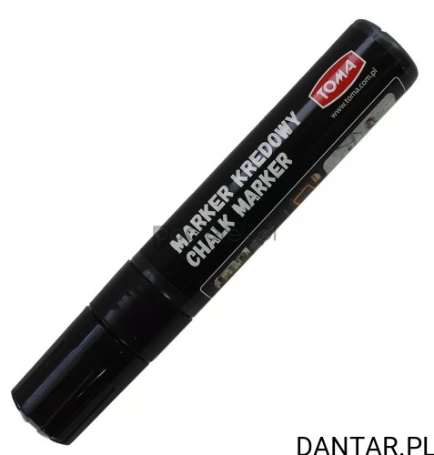 Marker kredowy gruby 8x15mm czarny TO-290 Toma a1/6