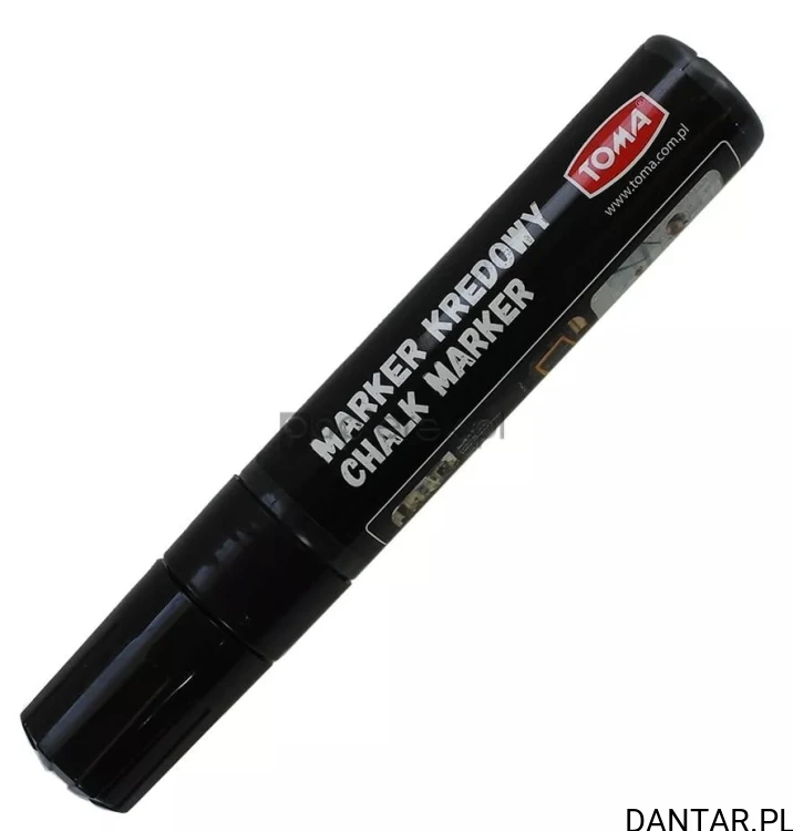 Marker kredowy gruby 8x15mm czarny TO-290 Toma a1/6