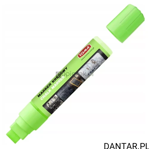 Marker kredowy gruby 8x15mm zielony TO-290 Toma a1/6