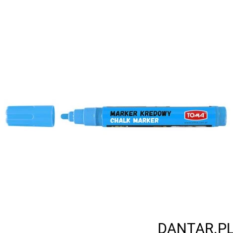 Marker kredowy okrągły 4,45mm niebieski TO-292 Toma a1/10
